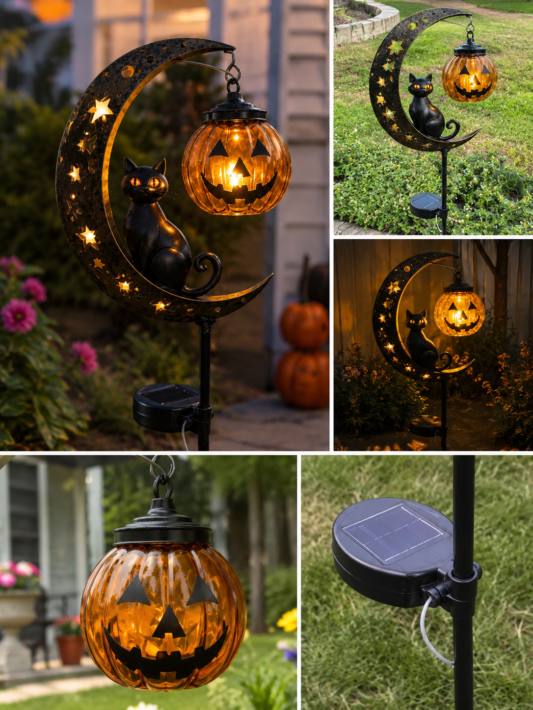 ๐ Halloween Early Bird Sale | 49% OFF Pumpkin Moon Garden Stake Light(๐ฆBuy 2 Free Shipping)