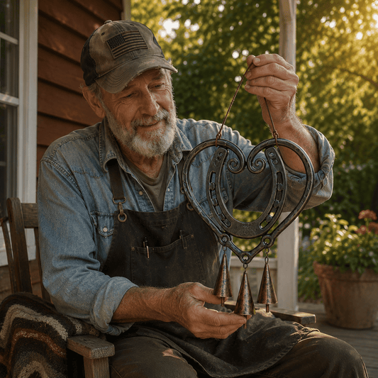 Love Horse Hoof Wind Chime