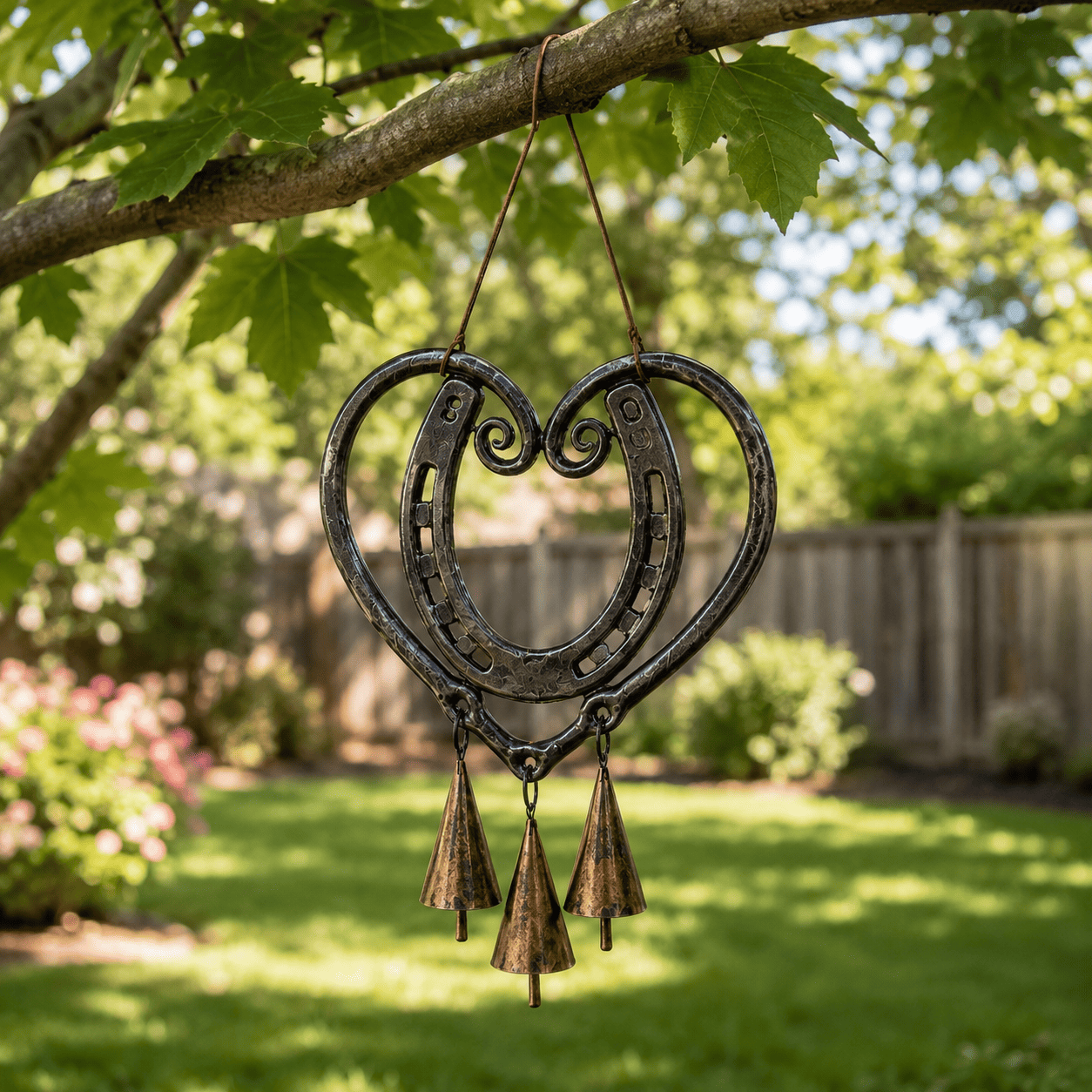 Love Horse Hoof Wind Chime