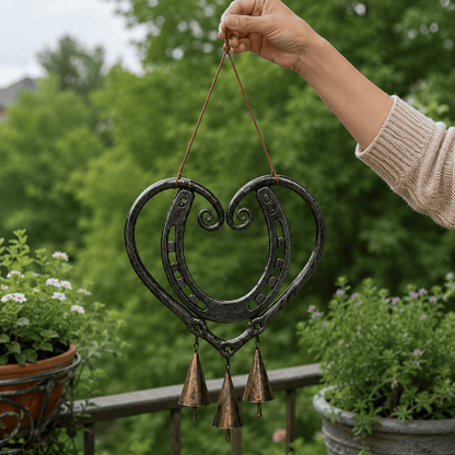 Love Horse Hoof Wind Chime