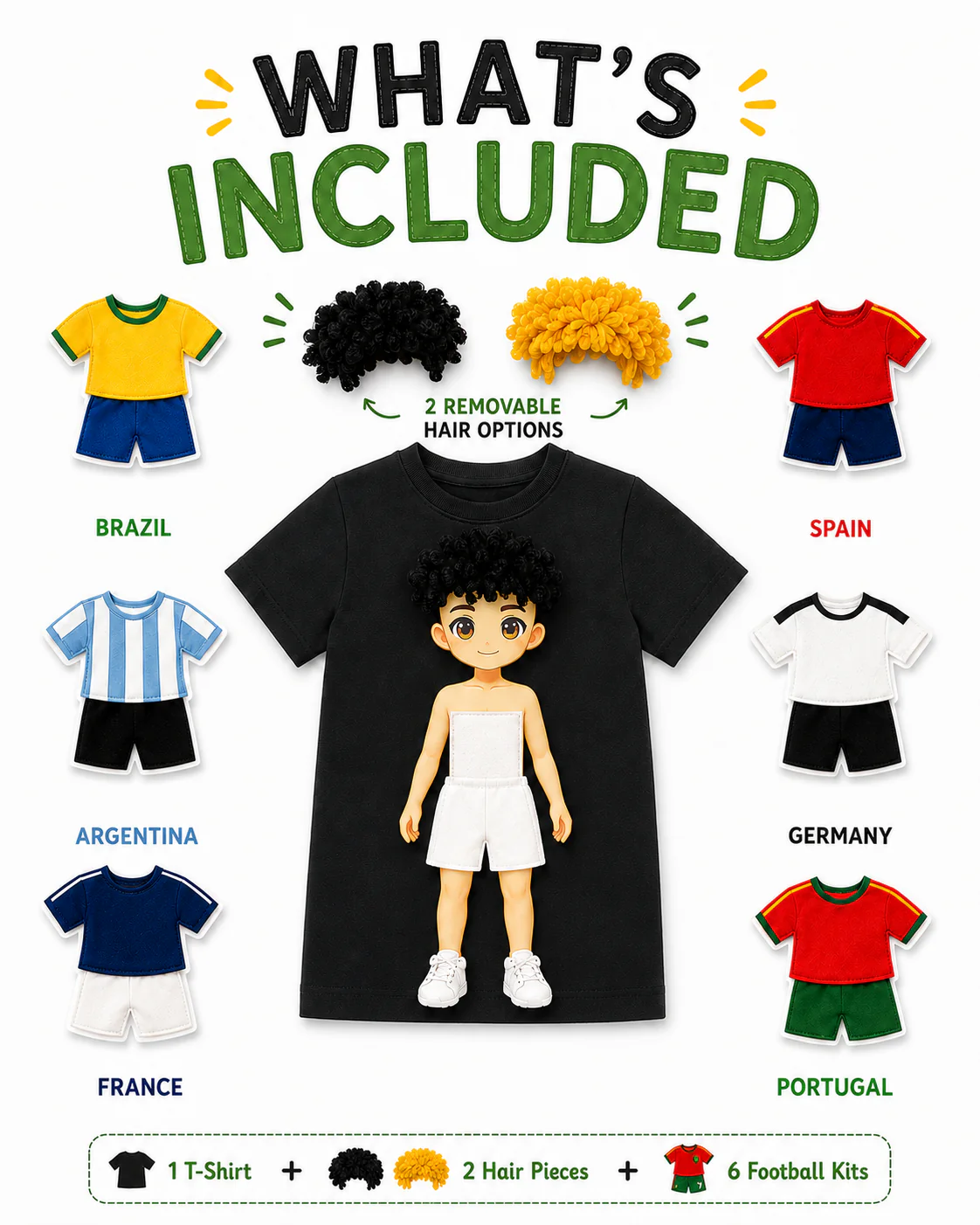 Petit Match Atelier Interactive Dress-Up Tee