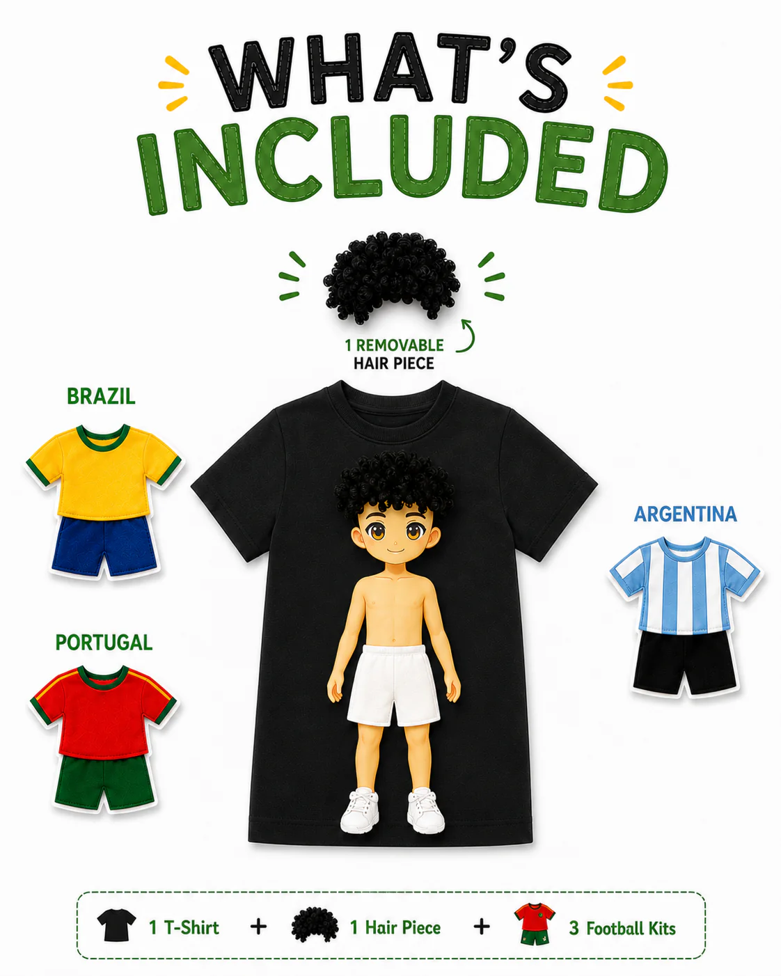 Petit Match Atelier Interactive Dress-Up Tee
