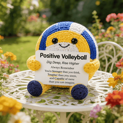 🔥Last Day- ⚽ Positive Soccer Buddy|Handmade Crochet Encouragement Gift 💚