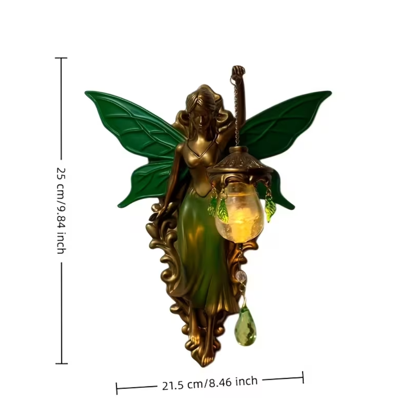 Enchanting Fantasy Wall Lamp – Wireless Vintage Sculpture Night Light
