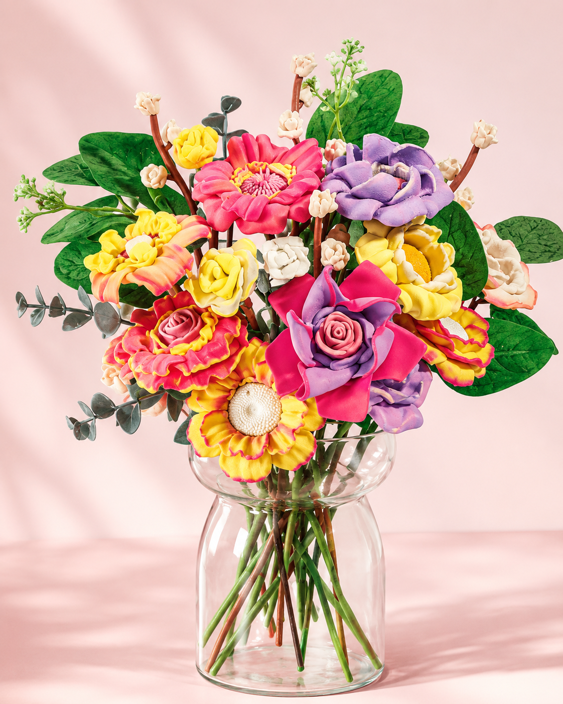 DIY Forever-Bloom Flower Bouquet Kit – Create, Arrange & Display Your Own Lasting Floral Masterpiece