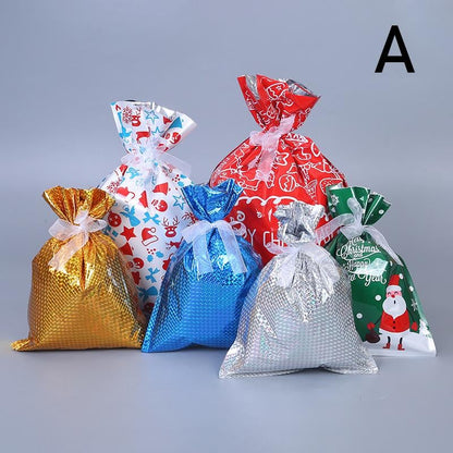 🎄Drawstring Christmas Gift Bags