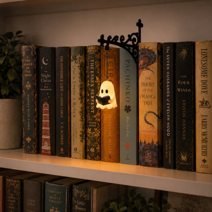 🔥 50% OFF TODAY | Vintage LED Library Lantern 📚 Cozy Bookshelf Light & Gift For Book Lovers