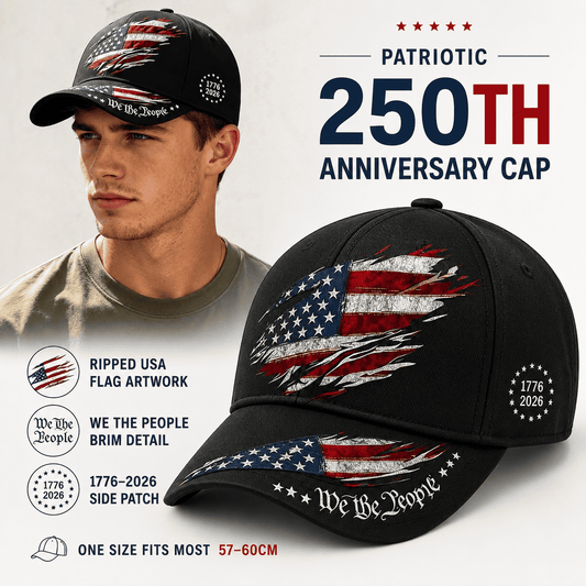 Wear Your Pride: The Ultimate 1776-2026 Commemorative Cap 🇺🇸