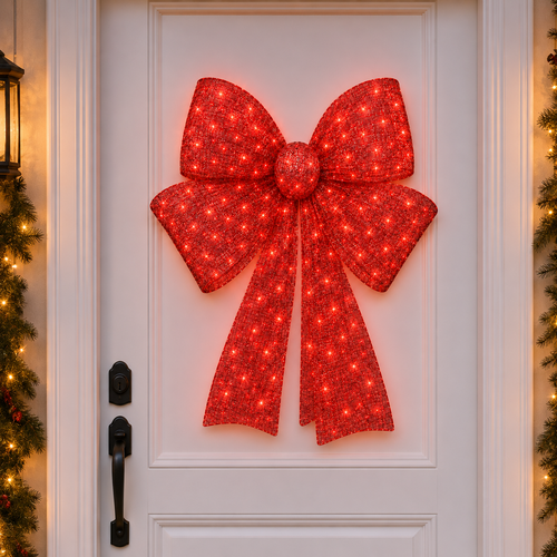 🔥49% OFF Hot Sale🎁✨🎄 48-Inch Lighted Christmas Bow 🎀