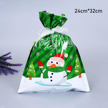 🎄Drawstring Christmas Gift Bags