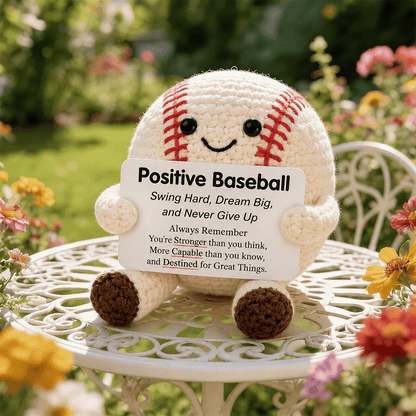 🔥Last Day- ⚽ Positive Soccer Buddy|Handmade Crochet Encouragement Gift 💚