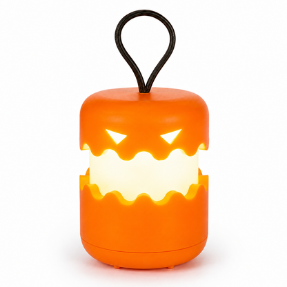 Collapsible Halloween Pumpkin Lantern – Portable 360° Glow Jack-O’-Lantern Light