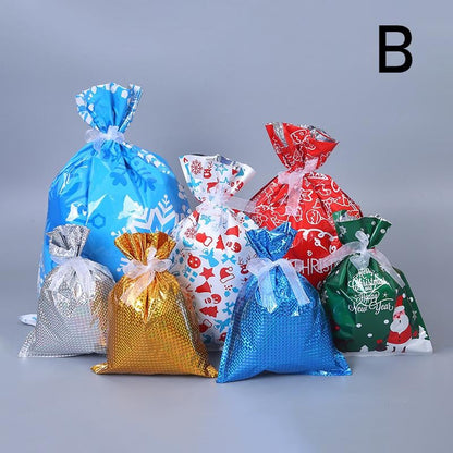 🎄Drawstring Christmas Gift Bags