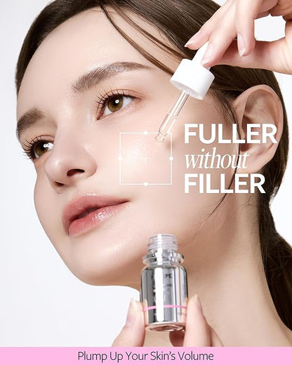 Pure Volufiline Serum - DIY Skin Care Booster for Face & Body - Hydrating & Age-Defying Formula for Elevated Resilience 0.33 fl oz